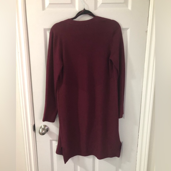 Liz Claiborne Open Front Longline Cardigan NEW - Picture 3 of 9